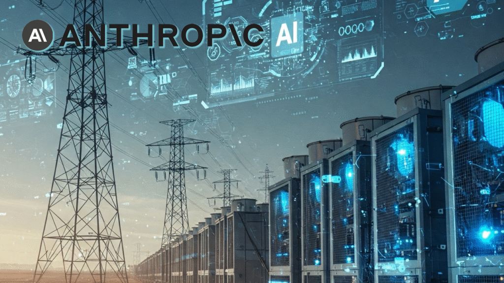 AI data center infrastructure concept