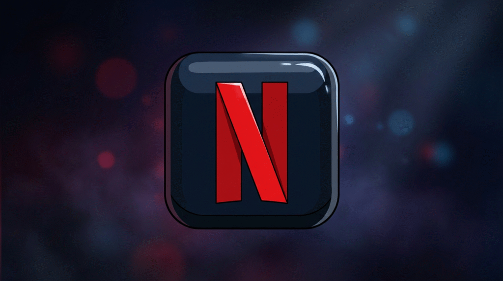 Netflix streaming app interface