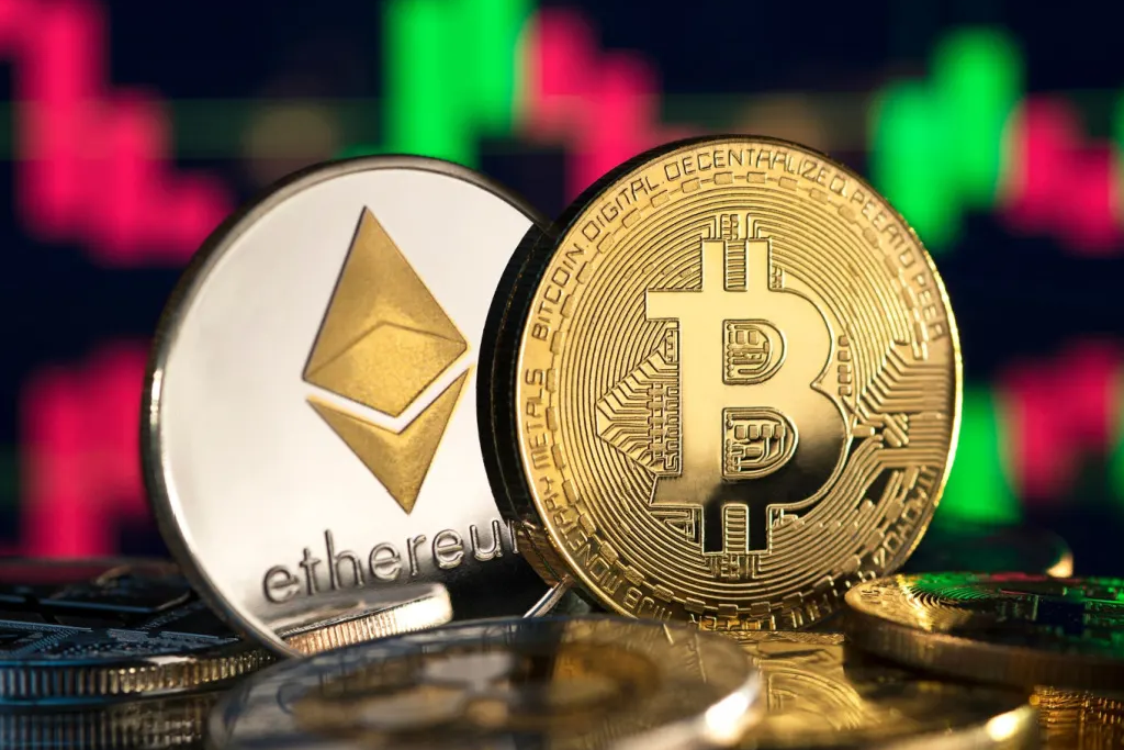 Ethereum price chart showing ETH/BTC ratio bounce to 3-month high amid crypto market recovery on April 15 2026