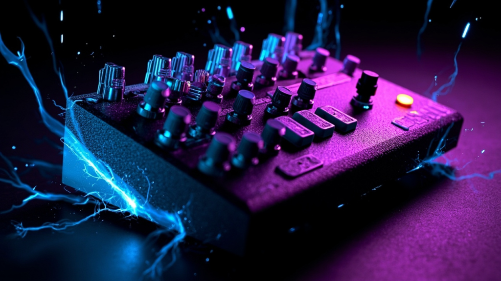 OpenAI Codex Micro programmable macro pad hero image with developer-desk neon environment