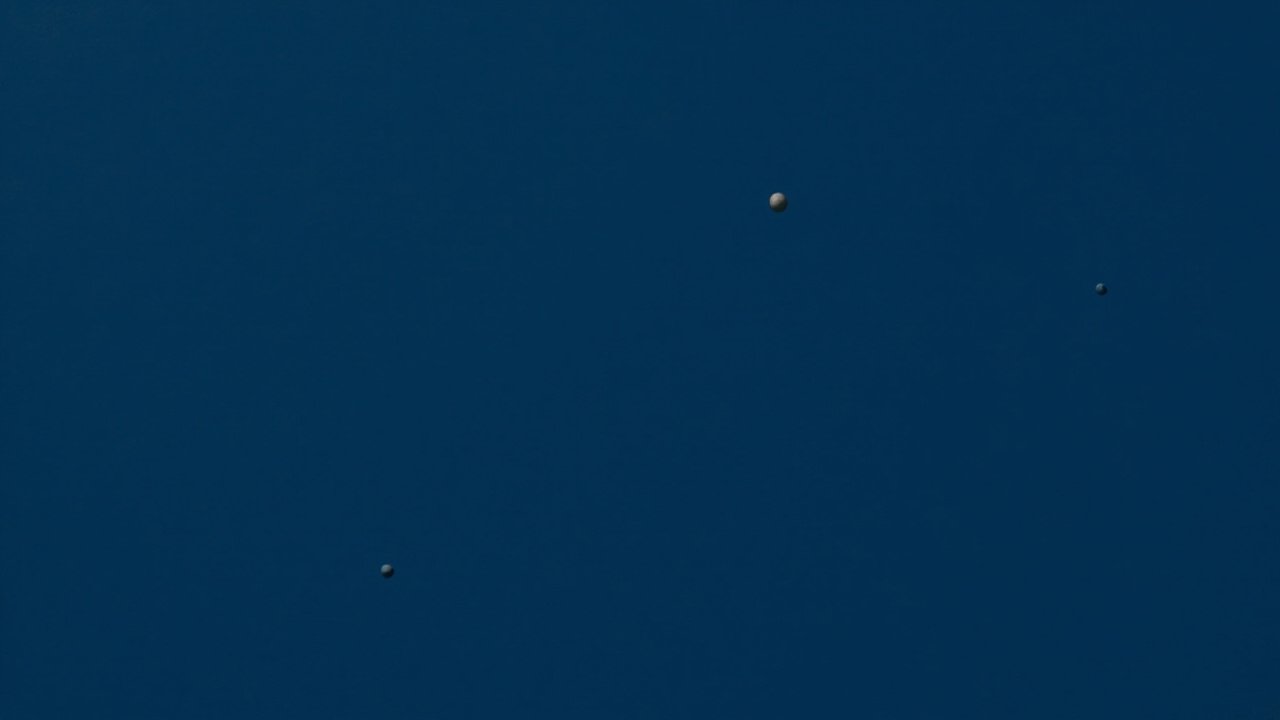 Abstract editorial image with scattered small dots in deep navy blue representing open-weight AI policy coalition.