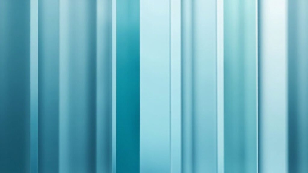 Abstract vertical translucent pillars representing parallel multi-file codebase operations