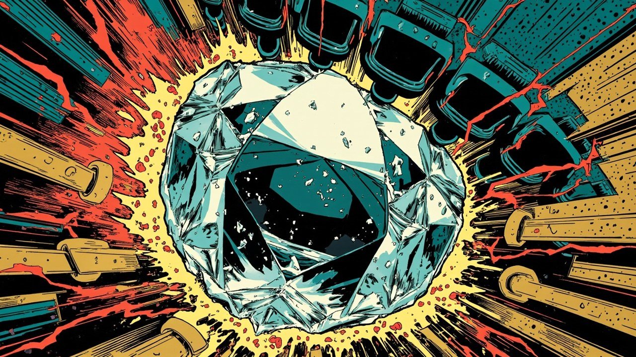 Modern comic book cover illustration for the EIP-8288 STARK aggregation: Buterin's EIP-8288 STARK aggregation plan would
